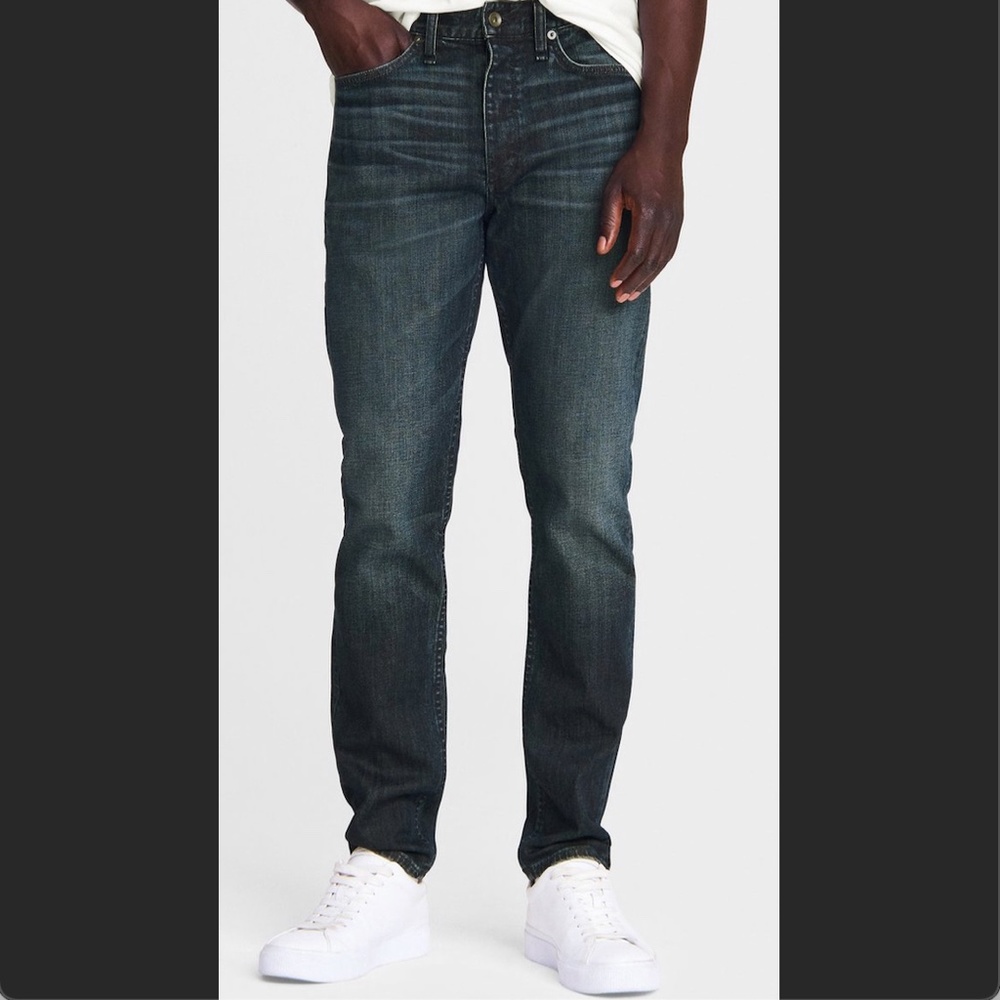 Rag & Bone Men’s Fit 2 Slim Ainsley Indigo Blue Aero Stretch Jeans Size 30 x 32